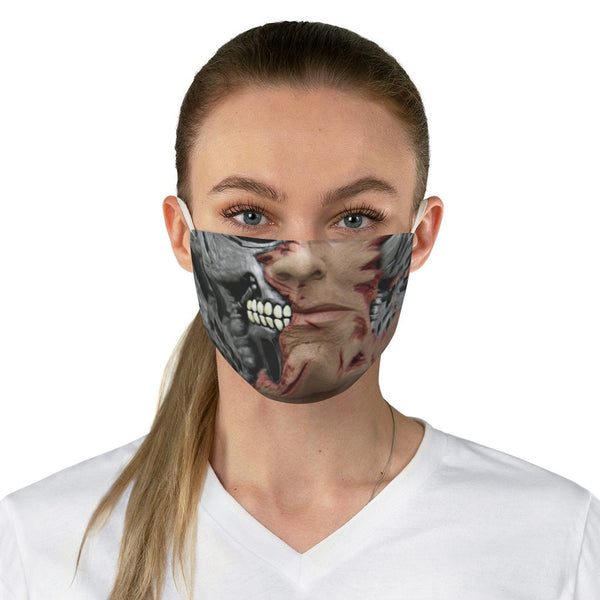 Cyborg Movie T-Style Face Mask,Realistic mask,Adults/kids/Washable with Nose wire,Funny gifts, Valentine Gift for him, cute birthday gift