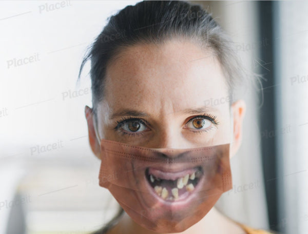 Ugly Scary Teeth Halloween Face Mask,Adults,kids,Cute Gifts,Christmas,Birthday,Mothers,Couples,Housewarming,Family,Funny Valentine&#39;s Gift