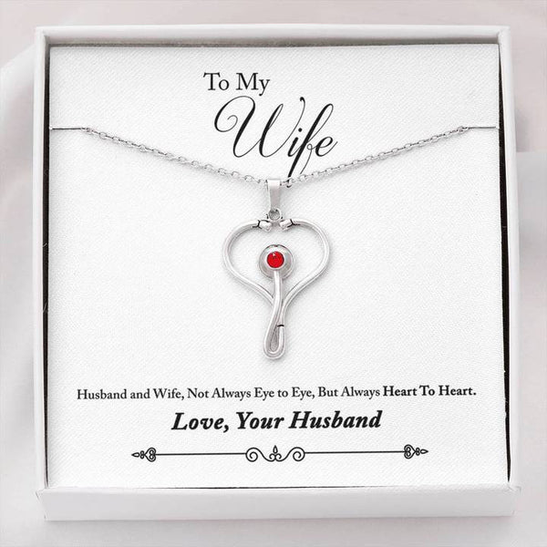 medical jewelry gift,Stethoscope Pendant Red Swarovski Crystal,Nurse Graduation Gift,Mother&#39;s Day Gift,Birthday Gift,Nurse gift,Doctor gift
