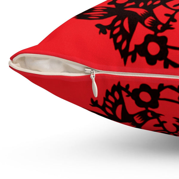 Double Happiness Chinese Symbol Fu,Pillow & Cover,Gift for Mothers Day/Chinese New Year/Housewarming/Graduation/Valentine/Wedding/Couple