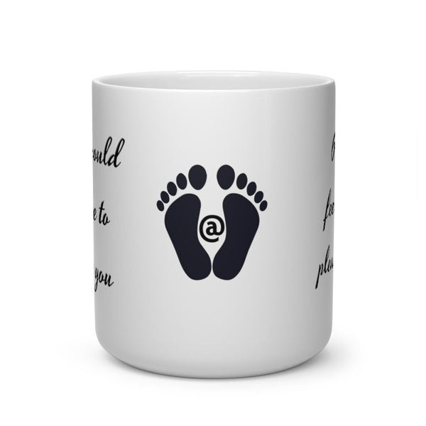 Heart Shape Handle Mug  w/Catchy Covid season phrase (I would love to see you at 6 feet please) Sublimation printed Mug 11oz,
