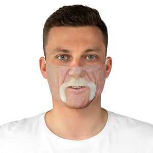Famous Wrestler HHogan Style Moustache, Realistic face mask, Cute Valentine Gift for Him,Birthday gift,Father&#39;s day gift,Anniversary gifts
