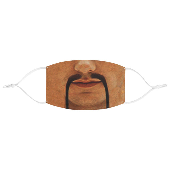 Classic Fu Manchu Moustache  Face Mask  Realistic   . Washable,Funny Valentine Gift,Mask Gifts for Him