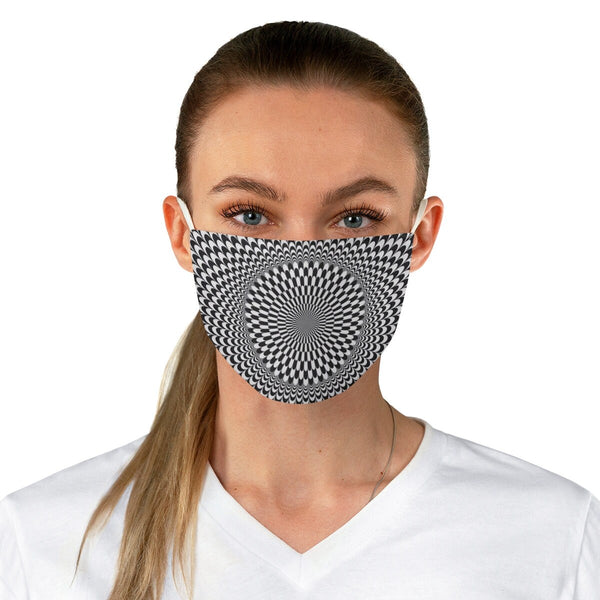 8 Optical Illusions Psychedelic Hypnotic Face Mask,  Realistic adults,kids, Washable,Cute Thoughtful Funny Gifts for Her/Him,Valentine&#39;s