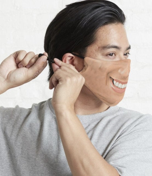 Great Teeth smile Realistic Face Mask,Adults/kids/Washable,Adjustable,fitted Nose wire,Funny Valentine&#39;s Gift,Cute Birthday gift,daily wear