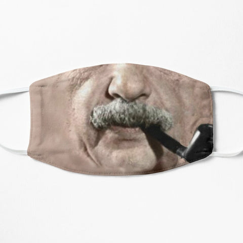 Albert Einstein Pipe & Moustache Face Mask  Realistic ,Adults,kids,Washable,Adjustable strap with fitted Nose wire,Funny Valentine Gift