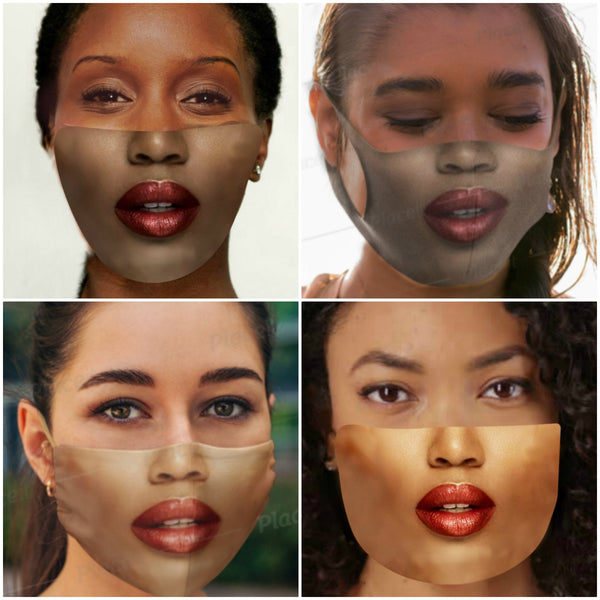 9 Set Red Lip Smiles-Realistic Face Mask,Washable,Cute Thoughtful Funny Gifts for Her/Him,Valentine&#39;s Gift,Birthday Gift,Mother&#39;s Day gift