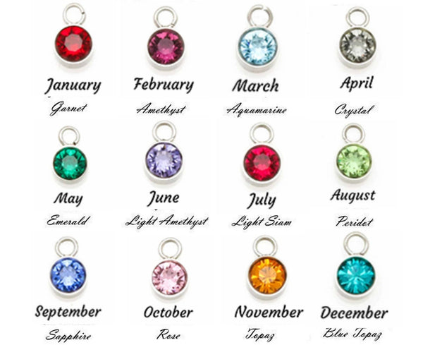 Personalized Engraved Birthstone  Bar Stainless Steel Pendant,snake chain,Valentine&#39;s Day gift,Birthday gift,Mother&#39;s Day Gift,gifts for her