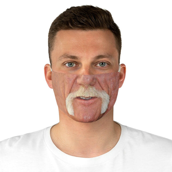 Famous Wrestler HHogan Style Moustache, Realistic face mask, Cute Valentine Gift for Him,Birthday gift,Father&#39;s day gift,Anniversary gifts