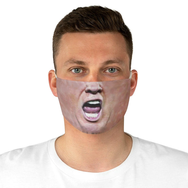 Trump Angry Mouth Face Mask  Realistic   Fabric Mask for adults and kids. Reusable Washable, Thoughtful Funny Valentine&#39;s Gift