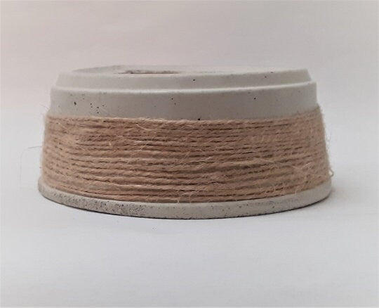 Twine Wrapped Concrete Planter | Succulents Cactus Pot | Cement Plant Pot | Home Decor | Housewarming Gift |Mother&#39;s Day Gift| Birthday Gift