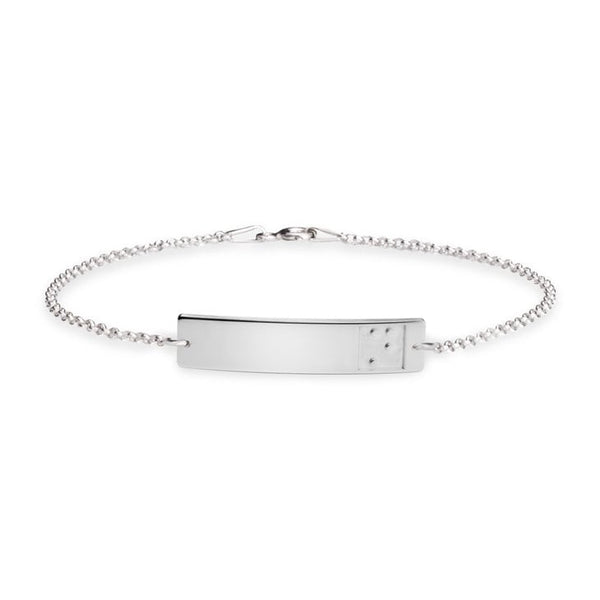 Braille Initial Bracelet,Sterling Silver,24K Gold/Rose Gold Plating,Mother&#39;s Day gift,Birthday gift,gifts for her,gift for aunt/girlfriends