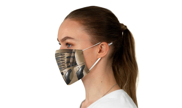 Iron Frame Cyborg Robot Face Mask  Realistic,Adults/kids/Washable/Adjustable Nose wire, Thoughtful Funny Valentine&#39;s Gift