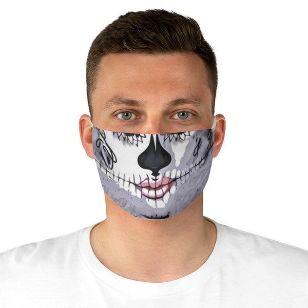 Day of The Dead Face Mask  Realistic   Fabric Mask for adults,kids. Reusable Washable, Thoughtful Funny Valentine&#39;s Gift