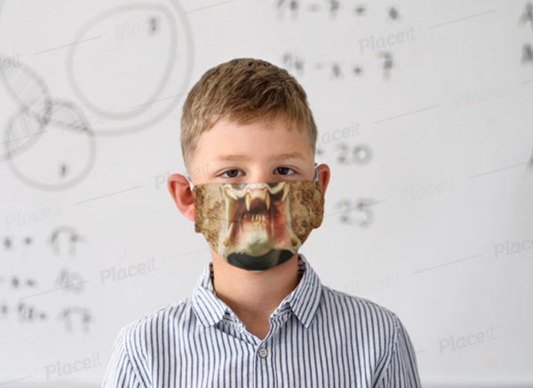 Alien Monster Predator Face Mask,Realistic mask,Adults/kids/Washable with Nose wire,Thoughtful gifts,cute Funny Valentine&#39;s Gifts for him