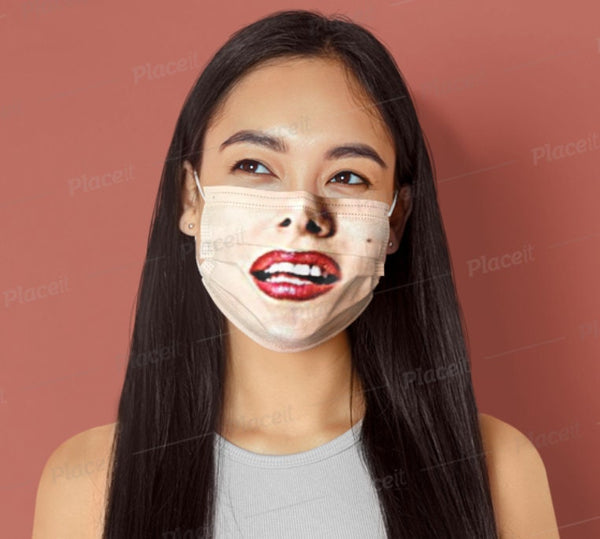 Sexy Marilyn Monroe Face Mask  Realistic   Fabric Mask for adults,kids. Reusable Washable, Thoughtful Funny Valentine&#39;s Gift