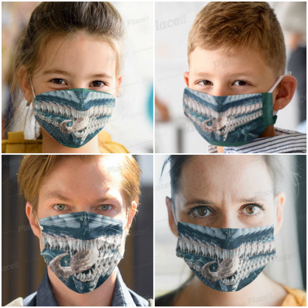 Monster Tongue Alien Face Mask  Realistic,Adults/kids/Washable/Adjustable Nose wire, Thoughtful Funny Valentine&#39;s Gift