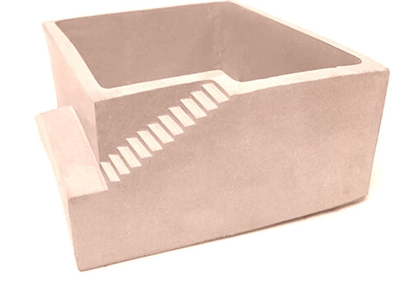 3x3x1.75in Small Zen Square Concrete Cement Planter|Succulents Cactus Pot|Home Decor|Housewarming Gift|Mother&#39;s Day|Birthday Gifts for Her