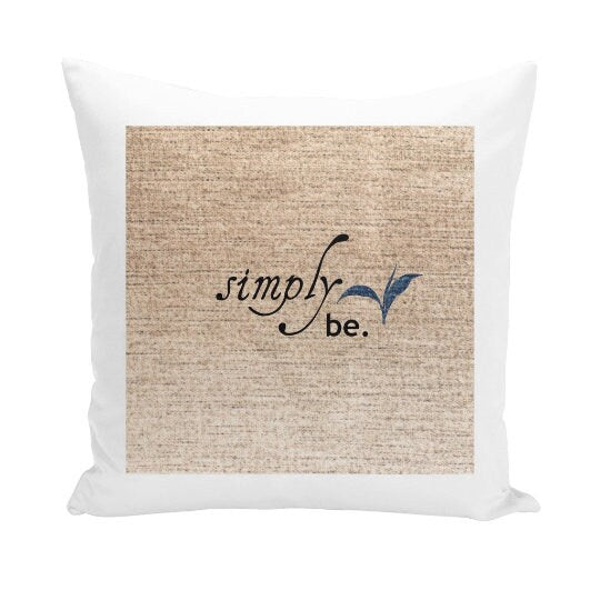 Simply Be, 3D Print Cushion & Cover  Trendy Stylish home decor,Christmas,Birthday/Graduation/Anniversary Gifts