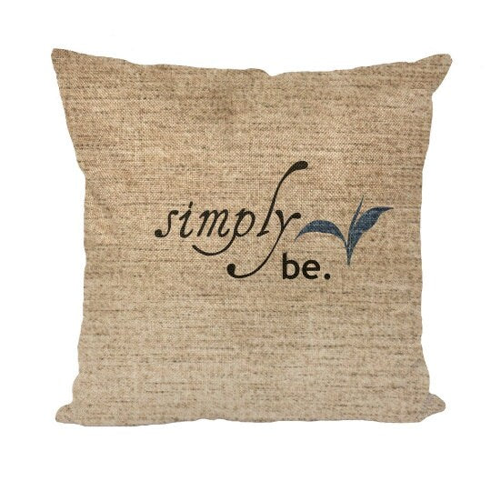 Simply Be, 3D Print Cushion & Cover  Trendy Stylish home decor,Christmas,Birthday/Graduation/Anniversary Gifts