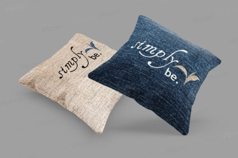 Simply Be, 3D Print Cushion & Cover  Trendy Stylish home decor,Christmas,Birthday/Graduation/Anniversary Gifts