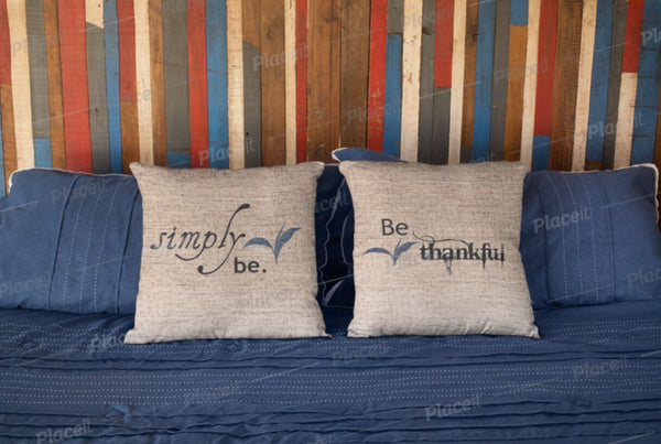 Be Thankful, 3D Print Cushion & Cover  Trendy Stylish homedecor,Christmas,Birthday/Graduation/Anniversary Gift