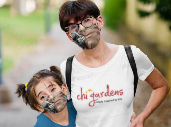 Cyborg Movie T-Style Face Mask,Realistic mask,Adults/kids/Washable with Nose wire,Funny gifts, Valentine Gift for him, cute birthday gift
