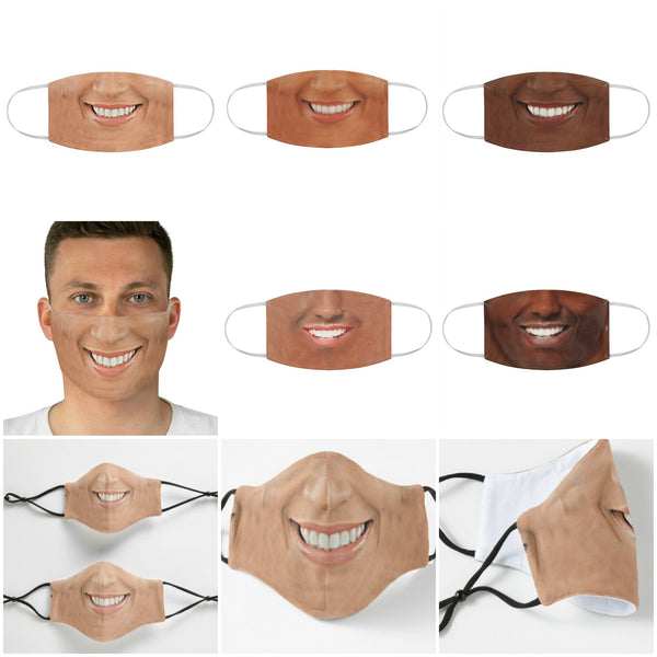 Great Teeth smile Realistic Face Mask,Adults/kids/Washable,Adjustable,fitted Nose wire,Funny Valentine&#39;s Gift,Cute Birthday gift,daily wear