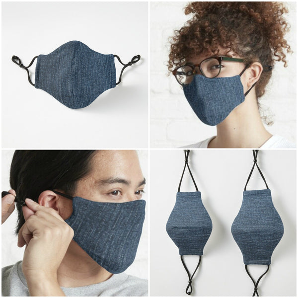Be Loving Denim,Fleece Look  Realistic Washable  Fabric Mask for adults/kids. Reusable Washable, Thoughtful Funny Valentine&#39;s Gift