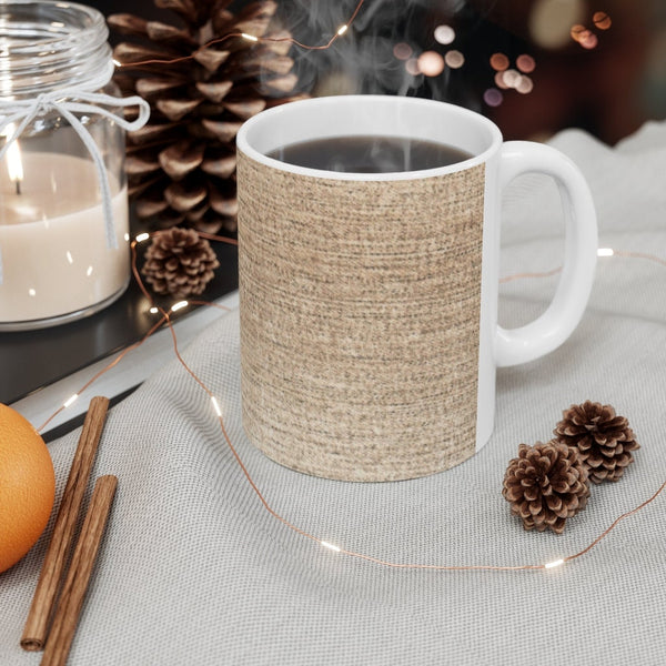 Personalized Gift Mug, Personalized  mug, Canvas/Denim Look, Personalized Valentine&#39;s Day Gift,gifts for all occasion,cute Mugs gift,