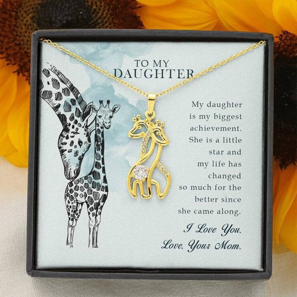Double Giraffe Pendant Necklace,white or yellow gold, Adjustable Cable Chain,lobster clasp,thanksgiving,christmas,birthday,graduation gifts