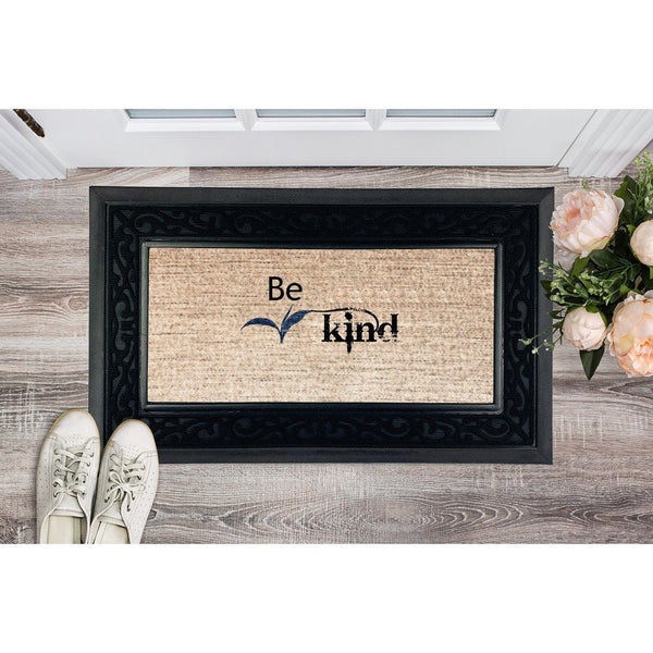 Be kind Heavy Duty Door Mat 3D Printed,Personalised,Housewarming,Home decor/New couple/Christmas/New Year/Anniversary/Birthday/Friends Gifts