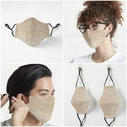 DIY Design Fabric Face Mask in Adult/Kid size, Christmas/Thanksgiving/Birthday Gift