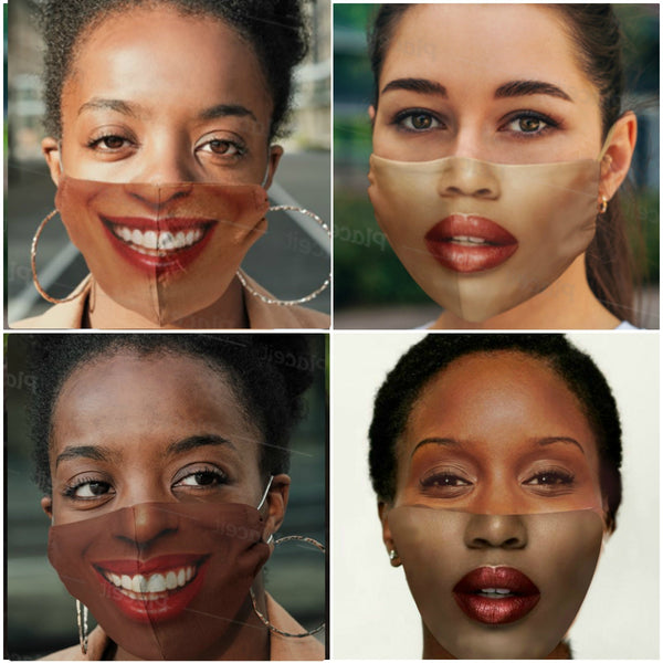 9 Set Red Lip Smiles-Realistic Face Mask,Washable,Cute Thoughtful Funny Gifts for Her/Him,Valentine&#39;s Gift,Birthday Gift,Mother&#39;s Day gift