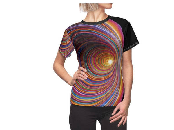 Rainbow Vortex T-shirt, Illusion Optics Psychedelic Hypnotic Unisex, Adults,Kids, Christmas,Thanksgiving,Birthday,Anniversary,LGBTQ Gifts