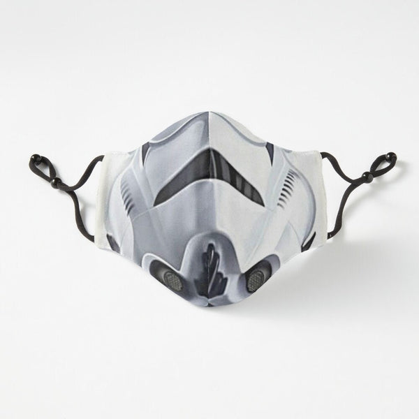 Popular sci-Fi Star Trooper Face Mask, Realistic mask ,Adults/kids/Washable/Adjustable/Nose wire,Thoughtful Funny Valentine&#39;s Gift for him,