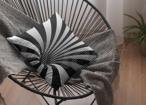 2 Style Vortex 3D Print Cushion & Cover in Linen, Suede, Satin, stylish home decor, Christmas,Thanksgiving/Housewarming/Birthday/Graduation
