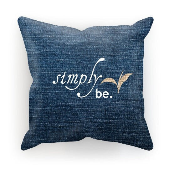 Simply Be, 3D Print Cushion & Cover  Trendy Stylish home decor,Christmas,Birthday/Graduation/Anniversary Gifts