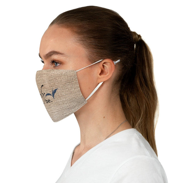 Simply Be Denim,Fleece Look  Realistic Washable  Fabric Mask for adults/kids. Reusable Washable, Thoughtful Funny Valentine&#39;s Gift