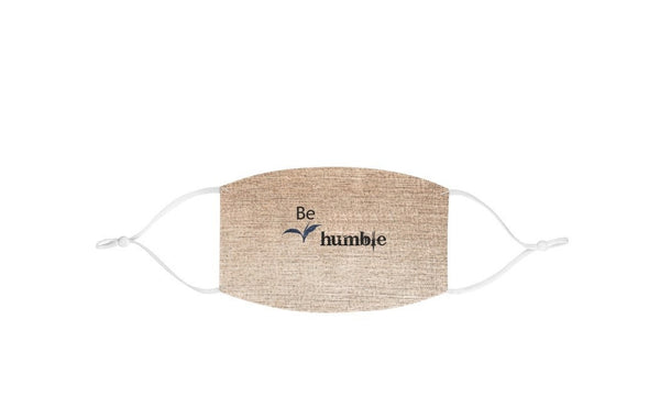 Be Humble Denim,Fleece Look  Realistic Washable  Fabric Mask for adults/kids. Reusable Washable, Thoughtful Funny Valentine&#39;s Gift