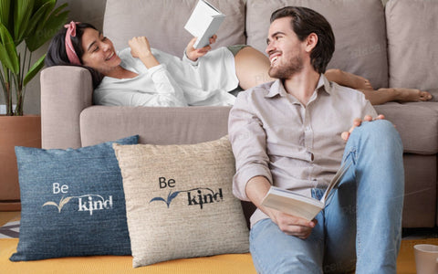 Be Kind, 3D Print Cushion & Cover  Trendy Stylish homedecor,Christmas,Birthday/Graduation/Anniversary Gift