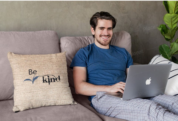 Be Kind, 3D Print Cushion & Cover  Trendy Stylish homedecor,Christmas,Birthday/Graduation/Anniversary Gift