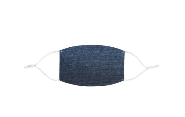 Personalized  Realistic Washable  Fabric Mask for adults,kids. Reusable Washable, Denim look or Blank style
