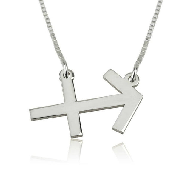 Sagittarius Zodiac Sign Pendant Necklace - Sterling Silver,24K Gold/Rose Gold Plating, Valentine/Birthday/Anniversary/Friends Gift