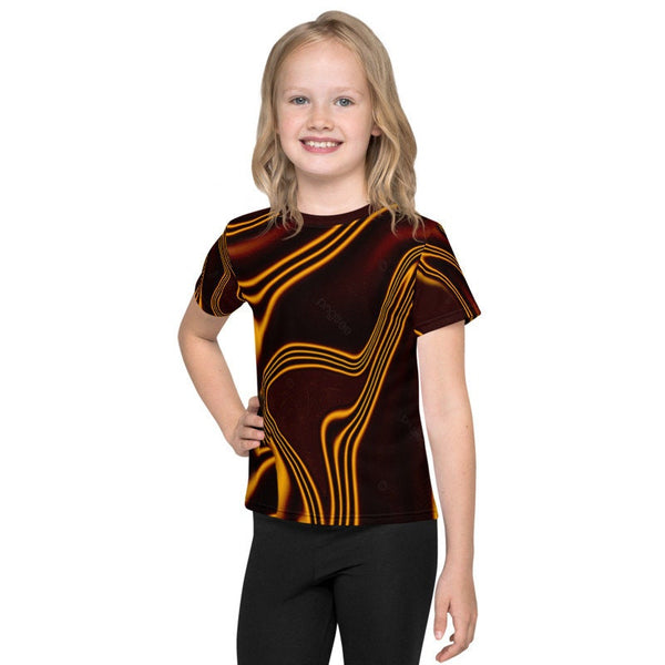 Gold Abstract Art T-shirt, Unisex, Adults,Kids, Christmas/Thanksgiving/Birthday/Anniversary/LGBTQ/Graduation/Homecoming/Housewarming Gifts