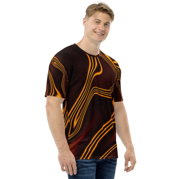 Gold Abstract Art T-shirt, Unisex, Adults,Kids, Christmas/Thanksgiving/Birthday/Anniversary/LGBTQ/Graduation/Homecoming/Housewarming Gifts