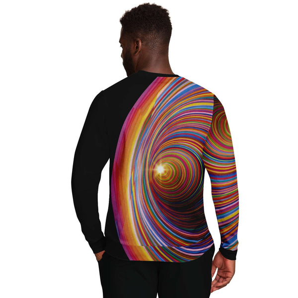 Rainbow Vortex Sweater Unisex, Adults,Kids, Christmas/Birthday/Anniversary/Graduation/Homecoming/Friends/Couples/LGBTQ/All Occasion  Gift