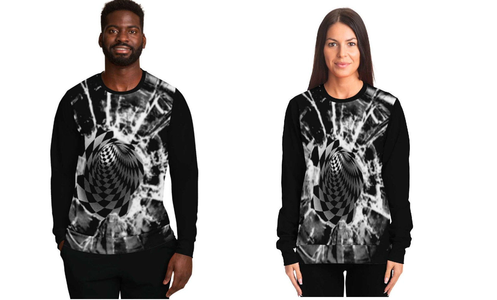 Bullet hole Vortex Sweater Unisex, Adults,Kids,Christmas/Birthday/Anniversary/Graduation/Homecoming/Friends/Couples/LGBTQ/All Occasion  Gift
