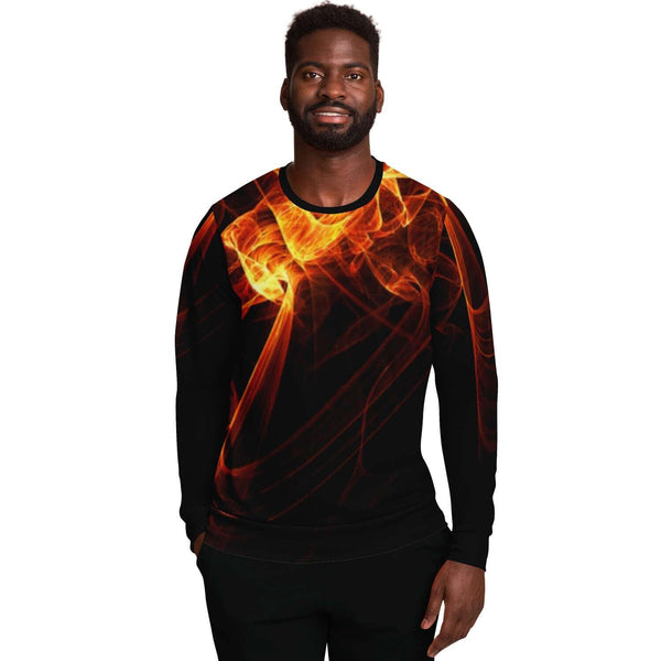 Abstract Fire Sweater Unisex,Adults,Kids,Christmas/Birthday/Anniversary/Graduation/Homecoming/Friends/Couples/LGBTQ/Occasion Gifts
