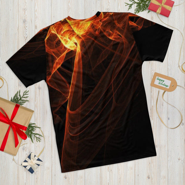Fire Abstract Art T-shirt, Unisex, Adults,Kids, Christmas/Thanksgiving/Birthday/Anniversary/LGBTQ/Graduation/Homecoming/Housewarming Gifts